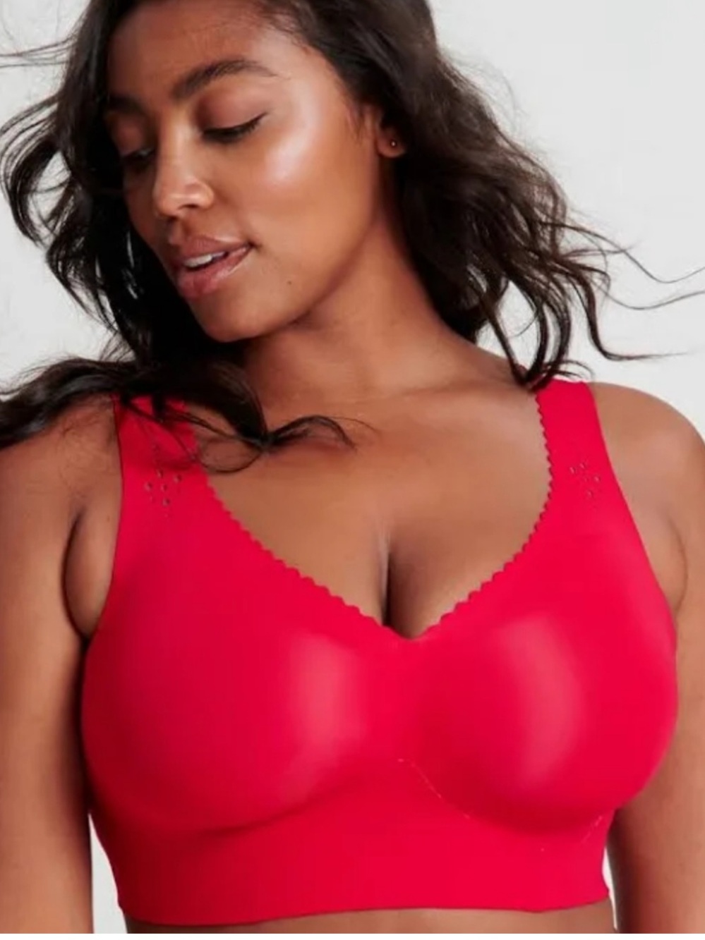 Evelyn & Bobbie the evelyn bra womens size L in Ruby
